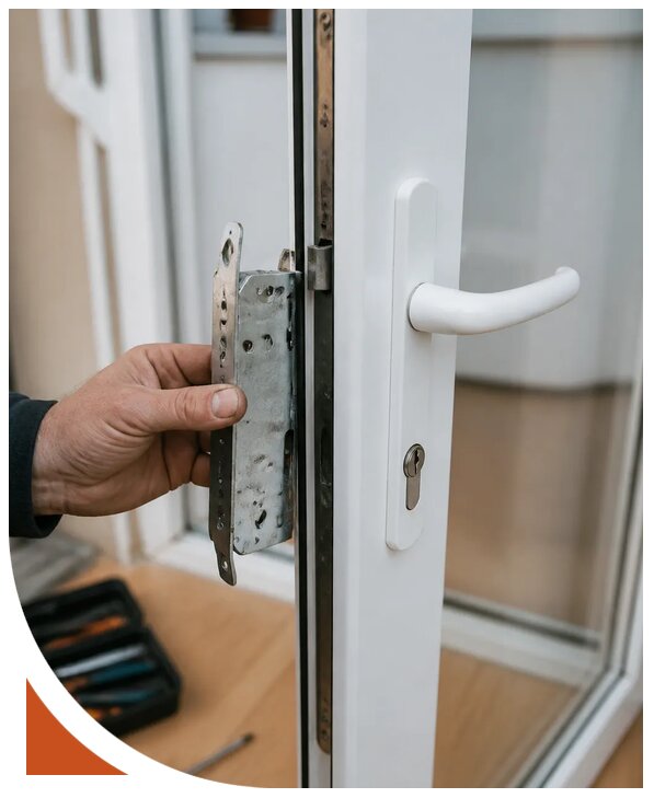 Ремонт замка пластиковой двери в Пятигорске от 2568 р. | Разлок-Птг